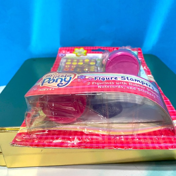 MY LITTLE PONY NWT VTG 2005 PONY FIGURE STAMPERS, INK, STICKERS & NOTECARDS - Picture 16 of 16